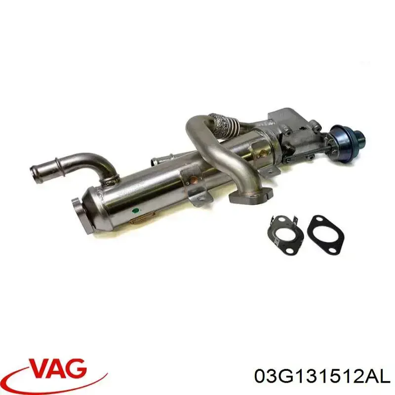 03G131512AL VAG Радиатор системы EGR