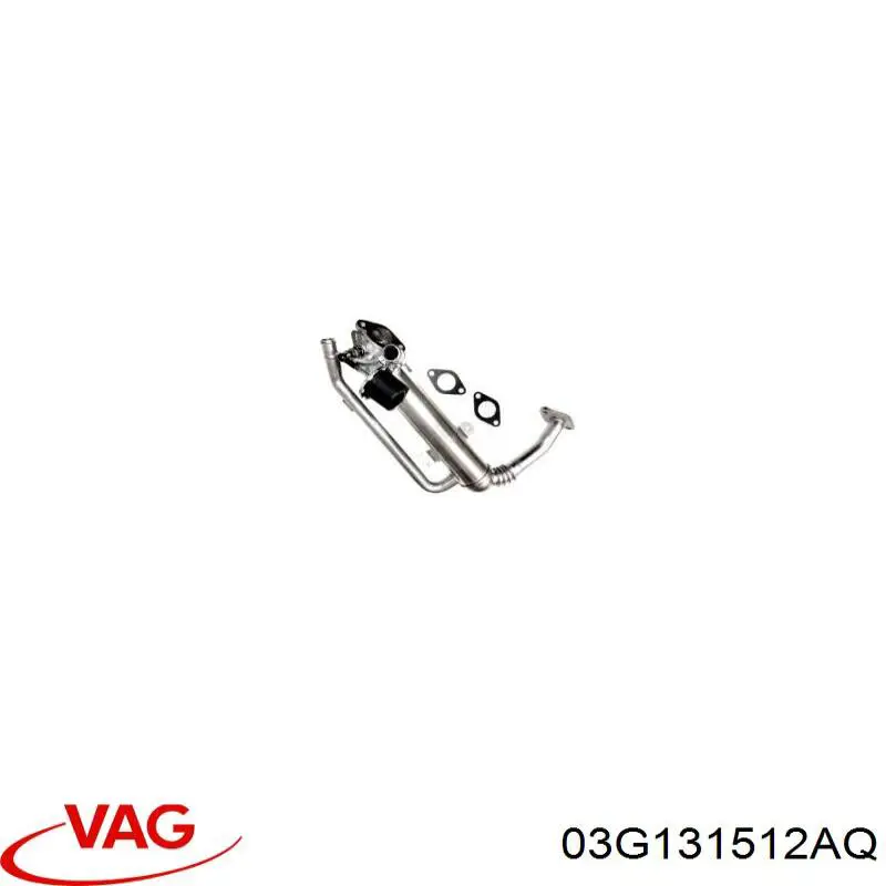 Радиатор системы EGR рециркуляции выхлопных газов VAG 03G131512AH цена, от 30.23 USD