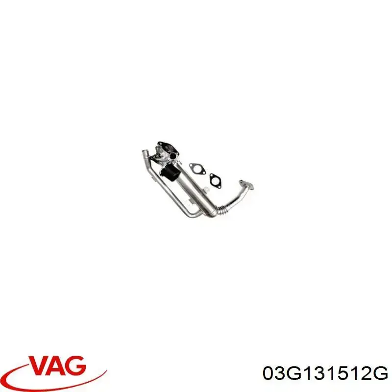 Радиатор системы EGR рециркуляции выхлопных газов VAG 03G131512G цена, от 38.01 USD