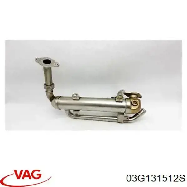 03G131512S VAG радиатор системы egr рециркуляции выхлопных газов