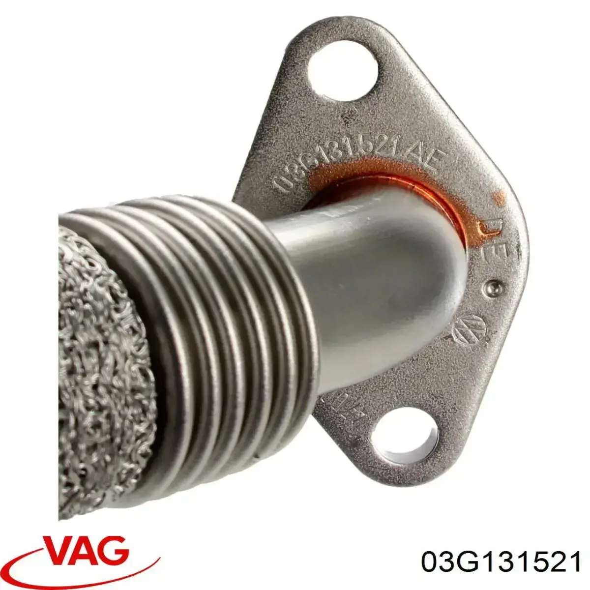 03G131521 VAG mangueira (cano derivado de radiador EGR, linha de combustível de retorno)