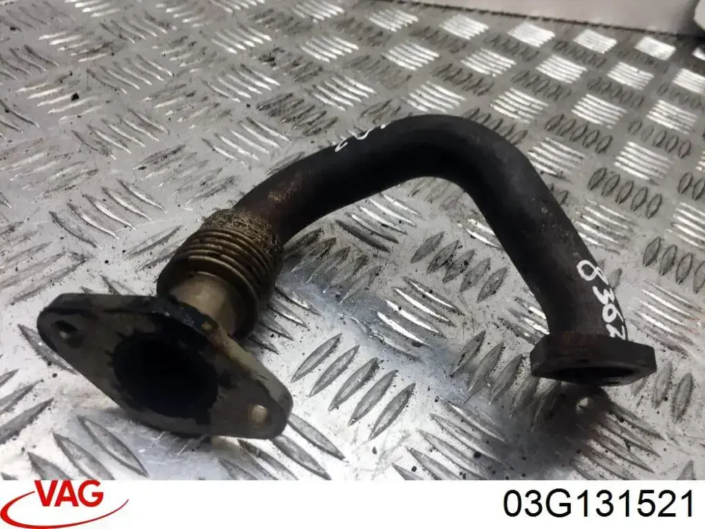 Шланг (патрубок) радиатор EGR, обратка VAG 03G131521 цена, от 31.64 USD