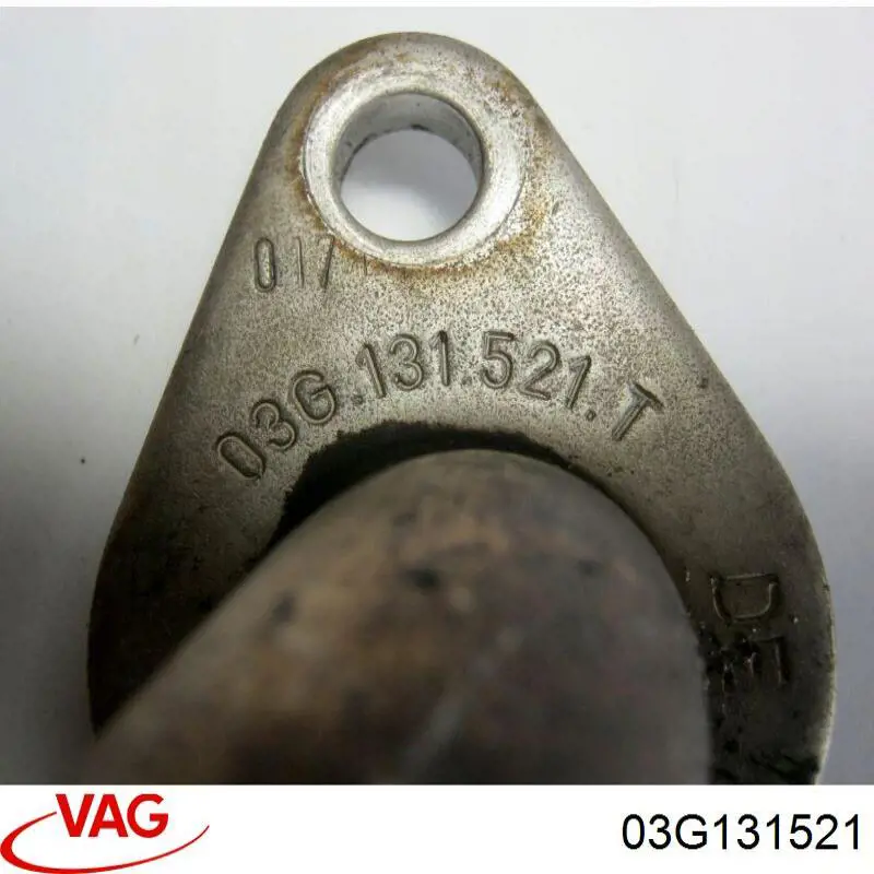 03G131521 VAG Manguera radiador EGR, línea de retorno original y equivalente