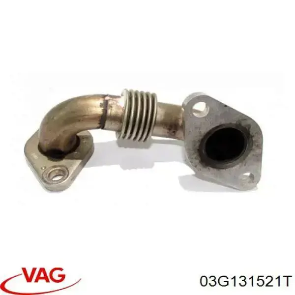 03G131521T VAG Manguera radiador EGR, línea de retorno original y equivalente