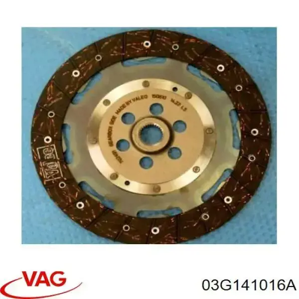 03G141016A VAG Сцепление в сборе