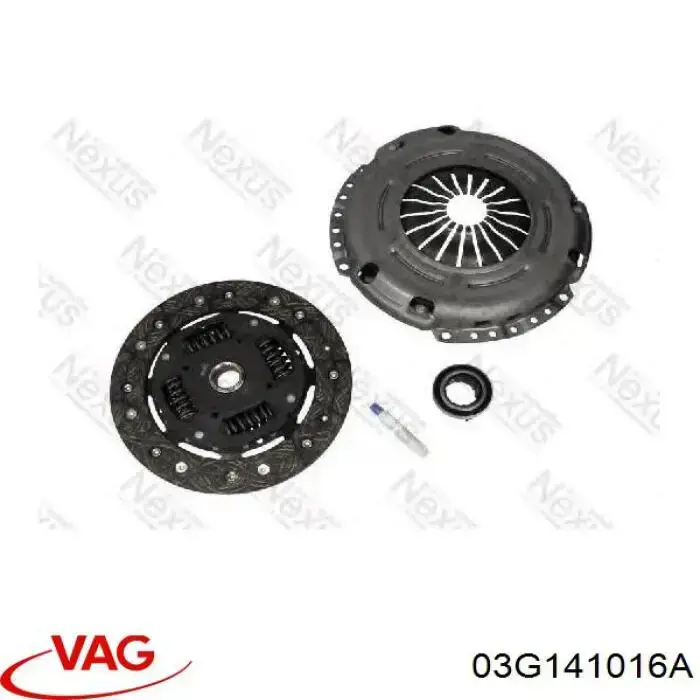 Kit de embraiagem (3 peças) 03G141016A VAG