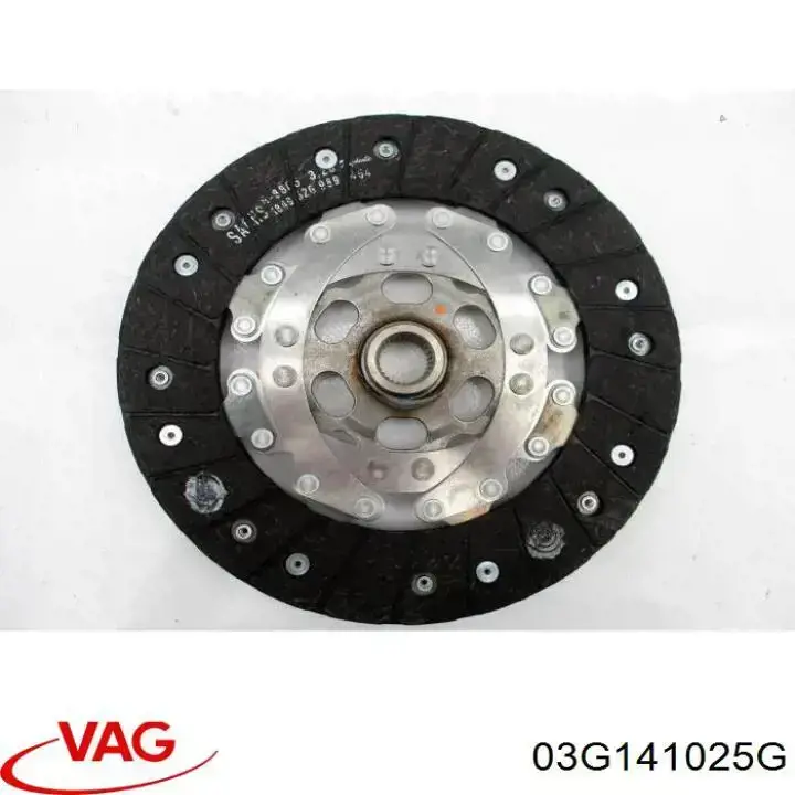 03G141025G VAG Нажимной диск сцепления
