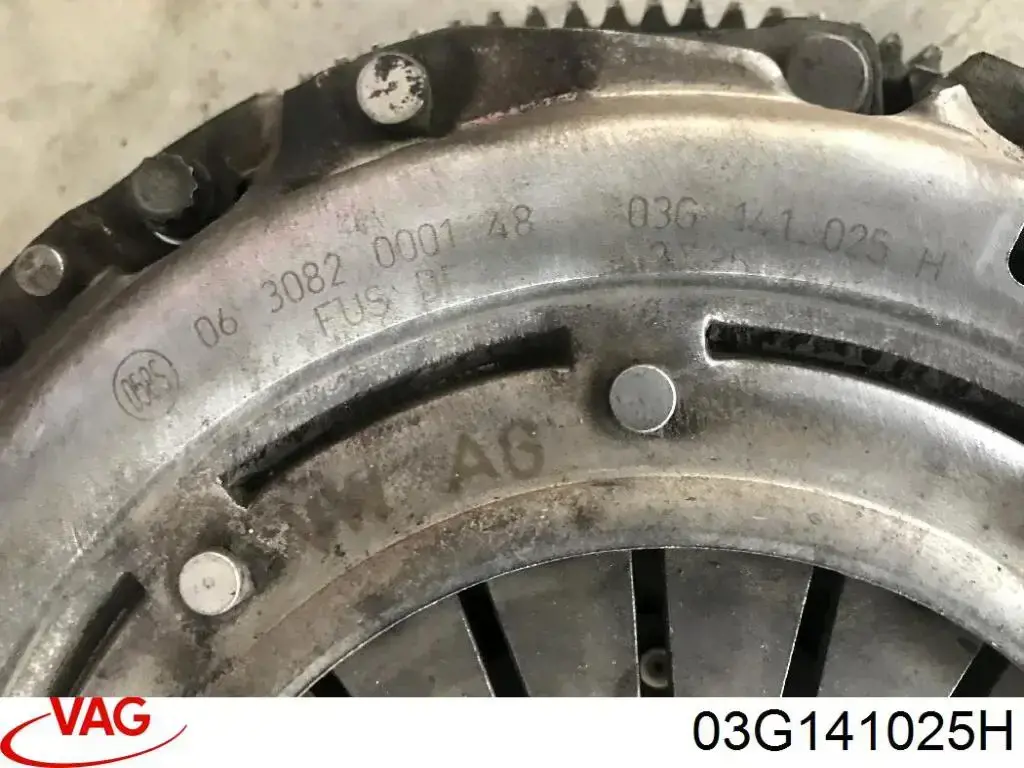 03G141025H VAG Нажимной диск сцепления