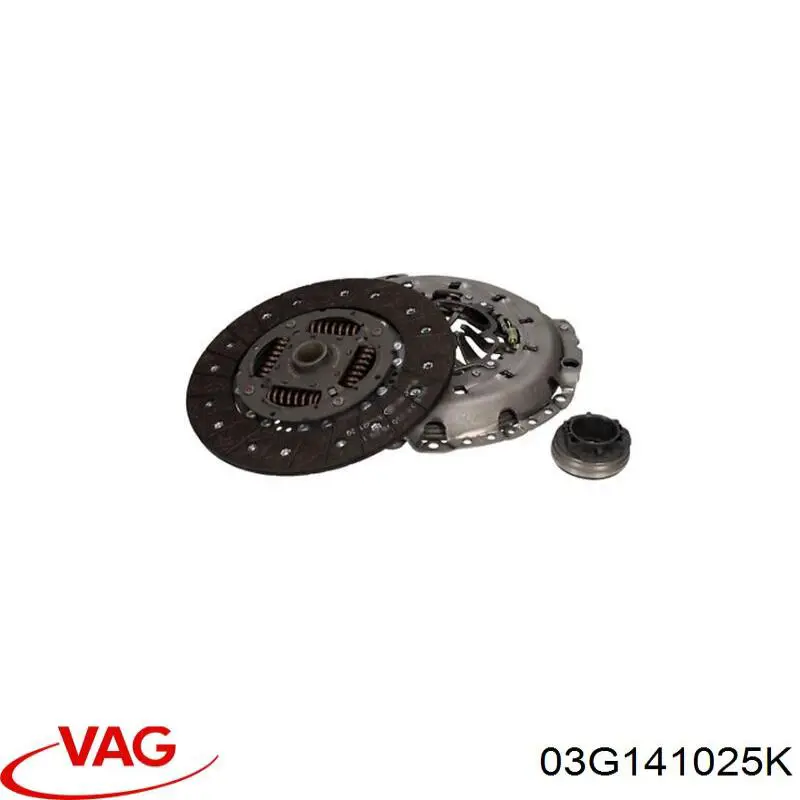 03G141025K VAG Нажимной диск сцепления