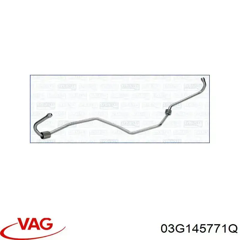Трубка (шланг) подачи масла к турбине JP Group 1117602000 цена, от 43.91 USD