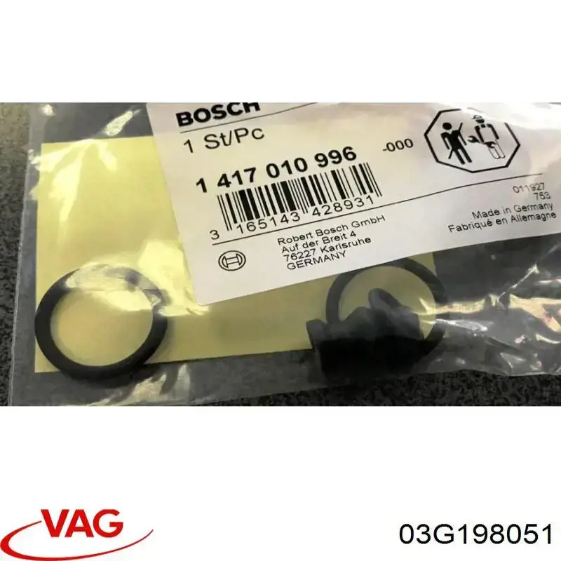 Уплотнитель форсунок VAG 03G198051 цена, от 13.49 USD