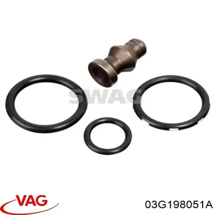 03G198051A VAG Anel (arruela) do injetor de ajuste