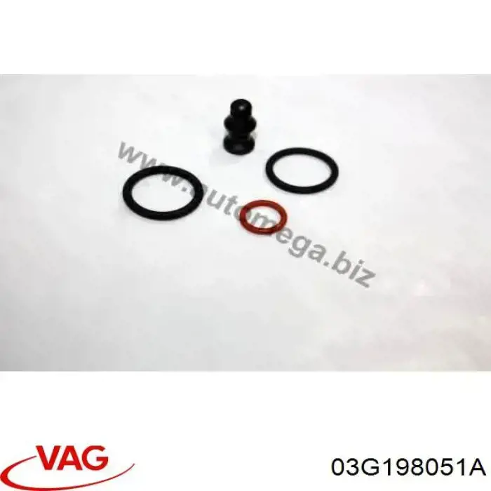 Anel (arruela) do injetor de ajuste VAG 03G198051A preço, a partir de 22,77 USD