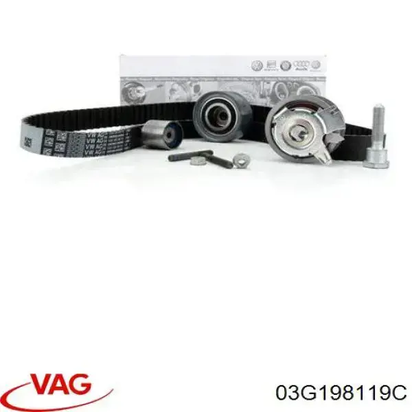 Купить 03G198119C VAG Комплект ГРМ