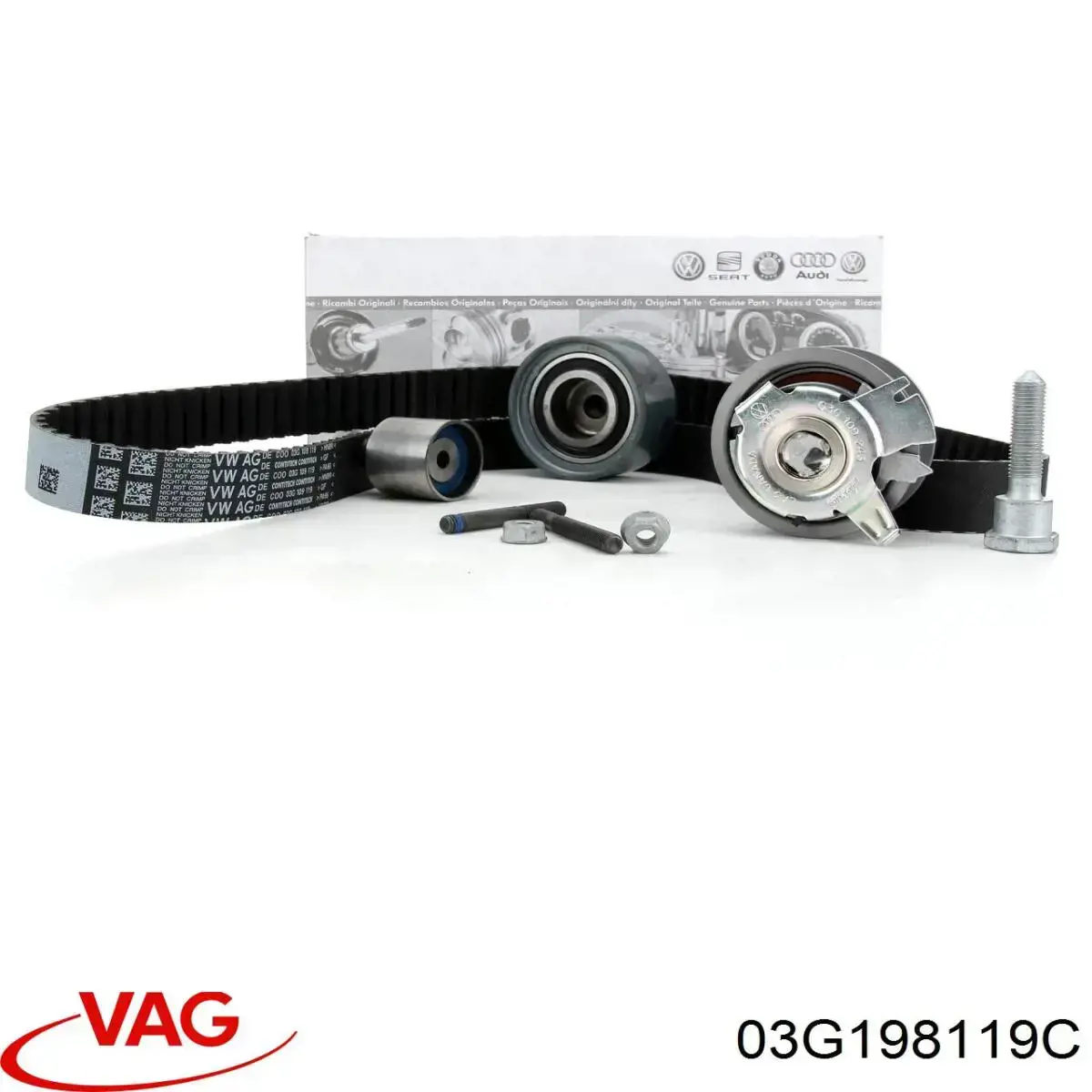 ГРМ ремни, комплект VAG 03G198119C цена, от 137.17 USD