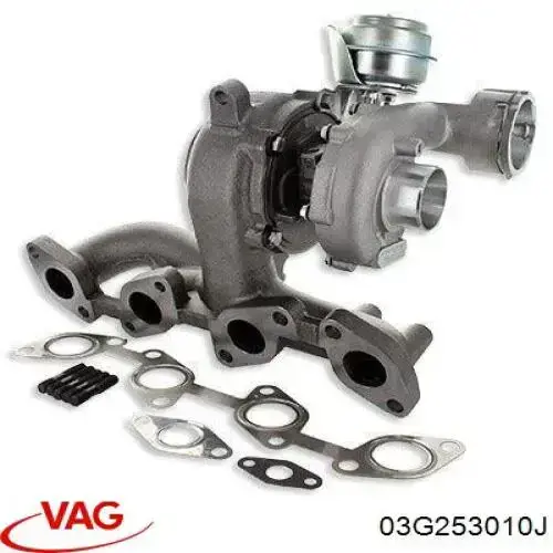 Купить 03G253010J VAG Турбоком