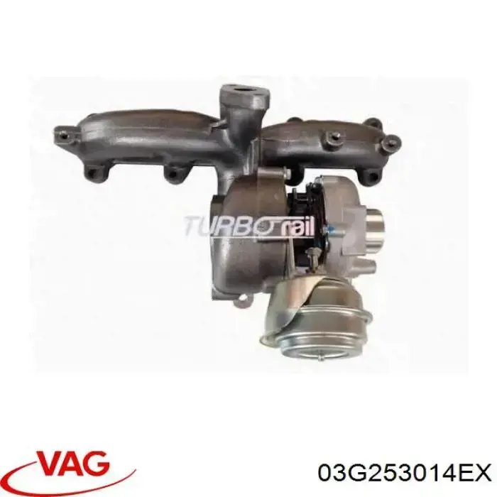 Купить 03G253014EX VAG Турбоком