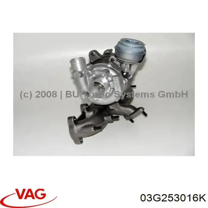 Турбонагнетатель VAG 03G253016K цена, от 352.72 USD