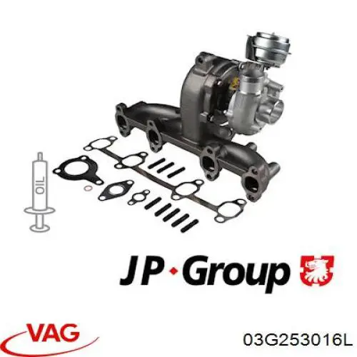 Турбонагнетатель VAG 03G253016L цена, от 138.42 USD