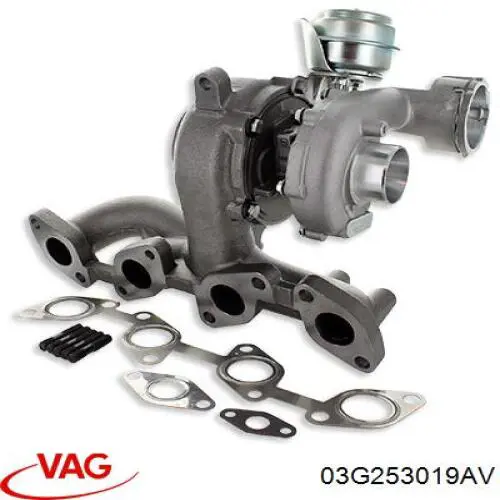 Турбонагнетатель VAG 03G253019AV цена, от 242.33 USD
