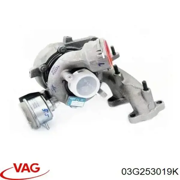 Купить 03G253019K VAG Турбоком