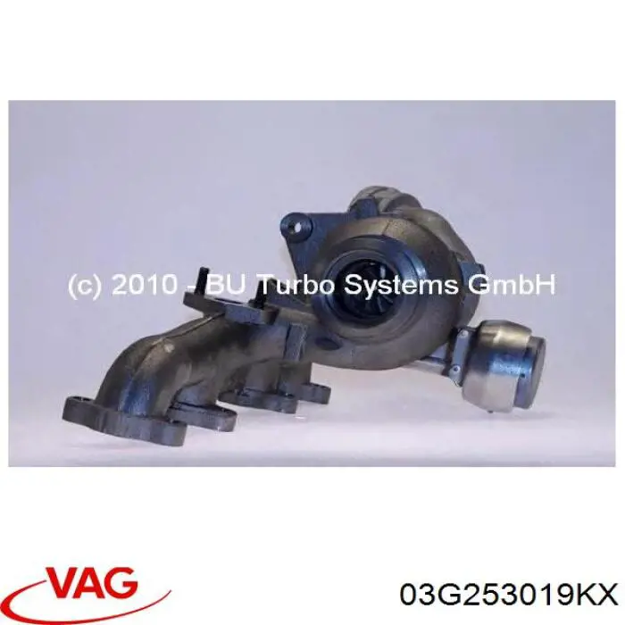 Турбонагнетатель VAG 03G253019KX цена, от 266.06 USD