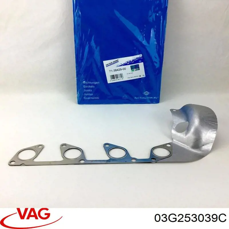 Прокладка коллектора выпускного VAG 03G253039C цена, от 15.14 USD