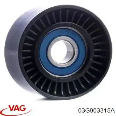 Роликовий модуль натяжителя ремня VAG 03G903315A цена, от 8.96 USD