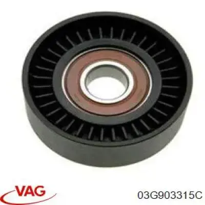 Роликовий модуль натяжителя ремня VAG 03G903315C цена, от 8.47 USD
