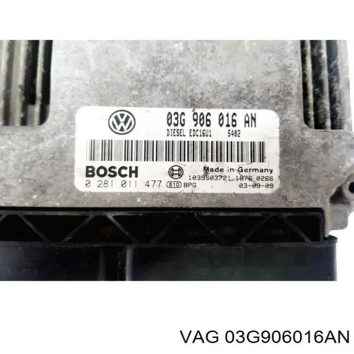 ЭБУ двигателем VAG 03G906016AN цена, от 57.01 USD