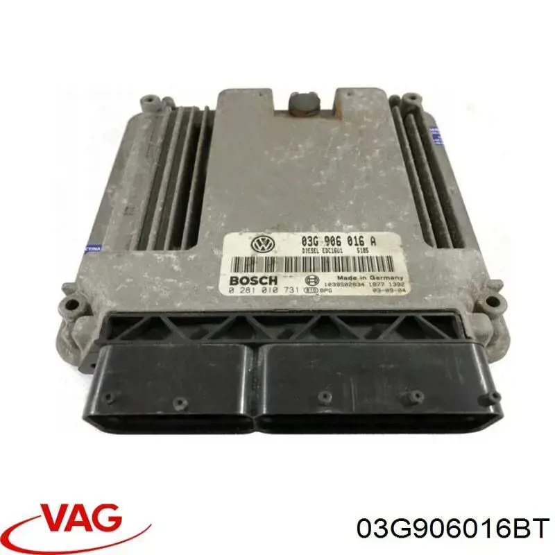 03G906016BT VAG módulo de direção (centralina eletrônica de motor)