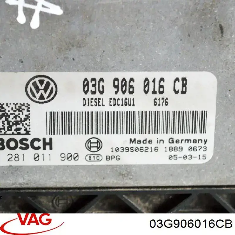 0281011900 VAG Мозги двигателя