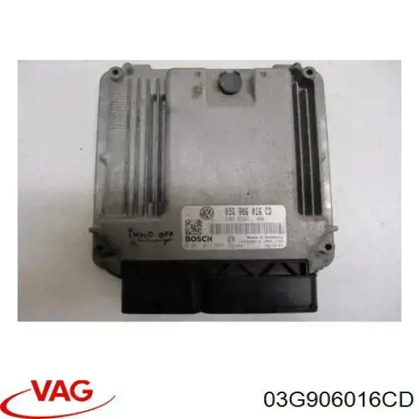 03G906016CD VAG módulo de direção (centralina eletrônica de motor)