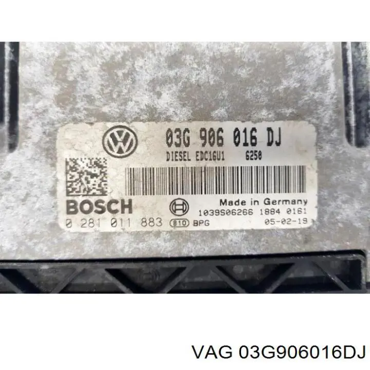 ЭБУ двигателем VAG 03G906016DJ цена, от 56.47 USD
