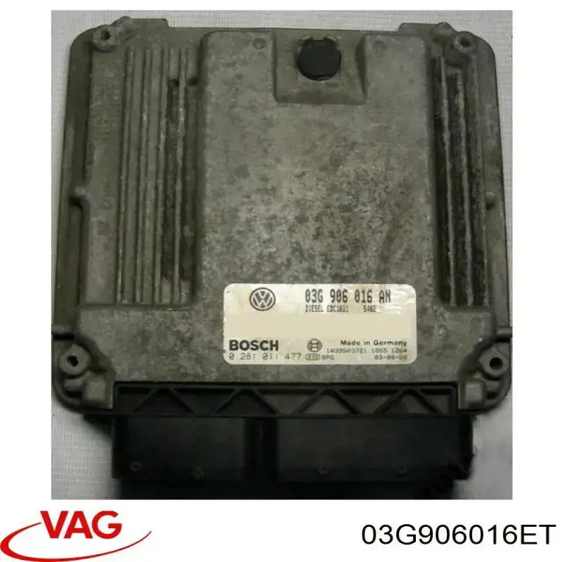 ЭБУ двигателем VAG 03G906016ET цена, от 57.01 USD