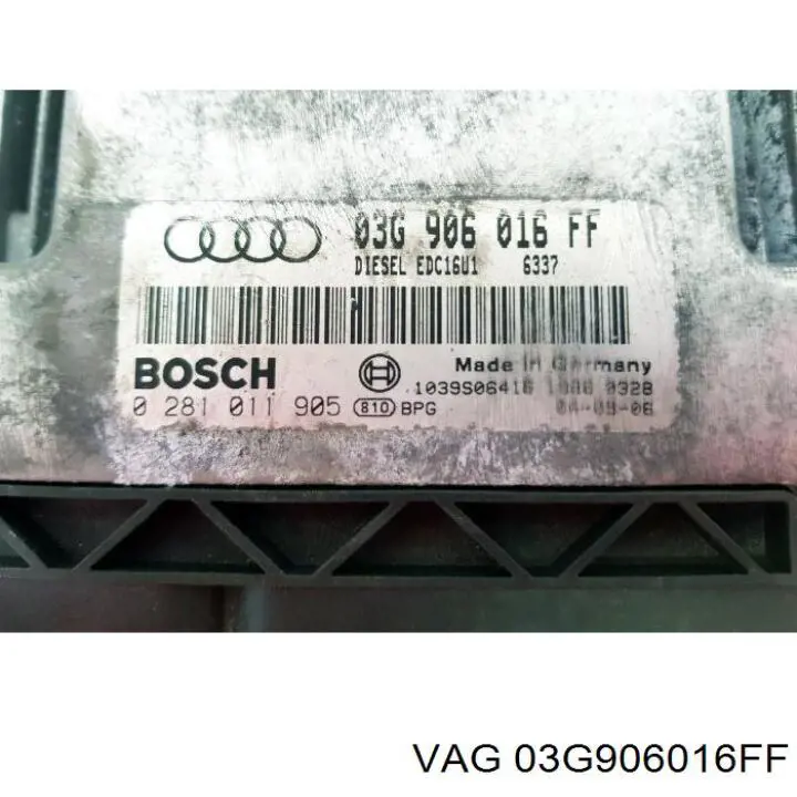 ЭБУ двигателем VAG 03G906016FF цена, от 68.49 USD