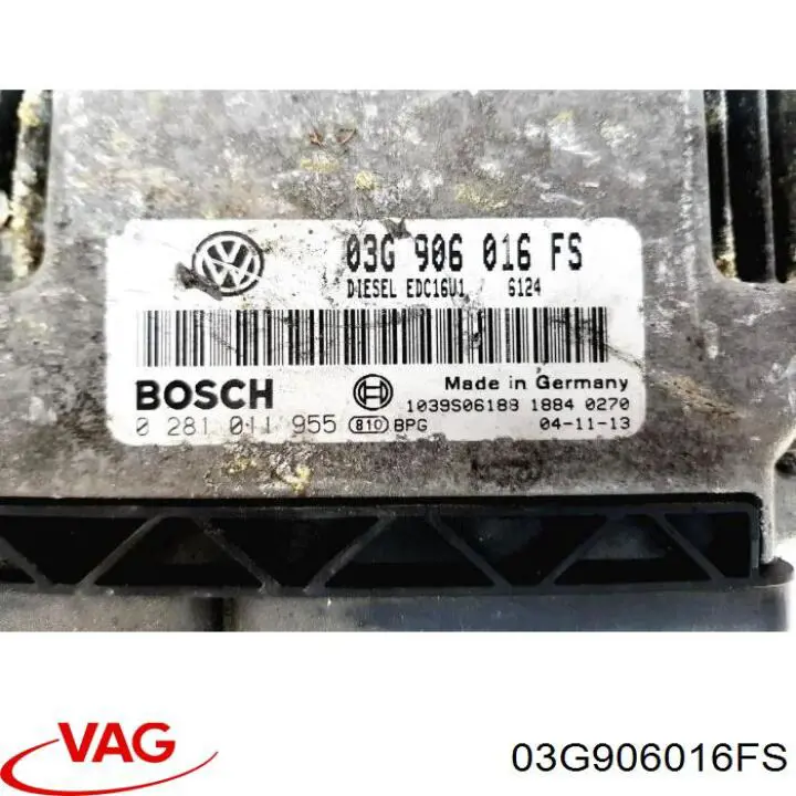 ЭБУ двигателем VAG 03G906016FS цена, от 88.69 USD
