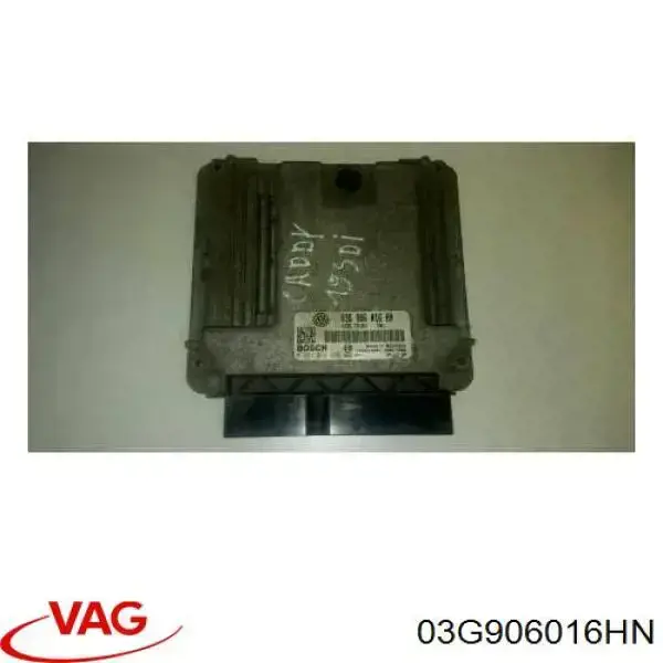 Блок управления двигателем 03G906016HN VAG