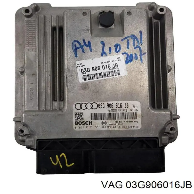 Купить 03G906016JB VAG Электронный блок управления двигателем