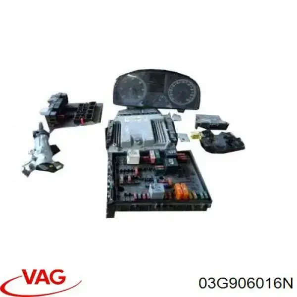 03G906016N VAG модуль управления (эбу двигателем)