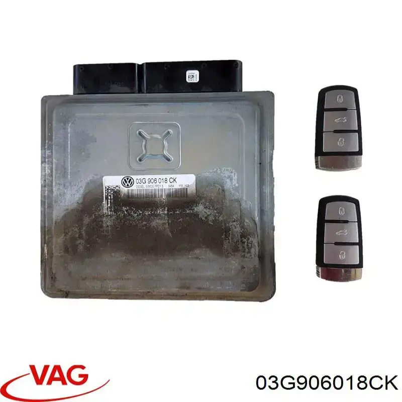Купить 03G906018CK VAG Электронный блок управления двигателем