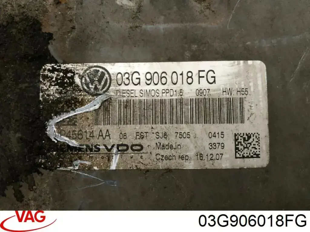 ЭБУ двигателем VAG 03G906018FG цена, от 44.34 USD