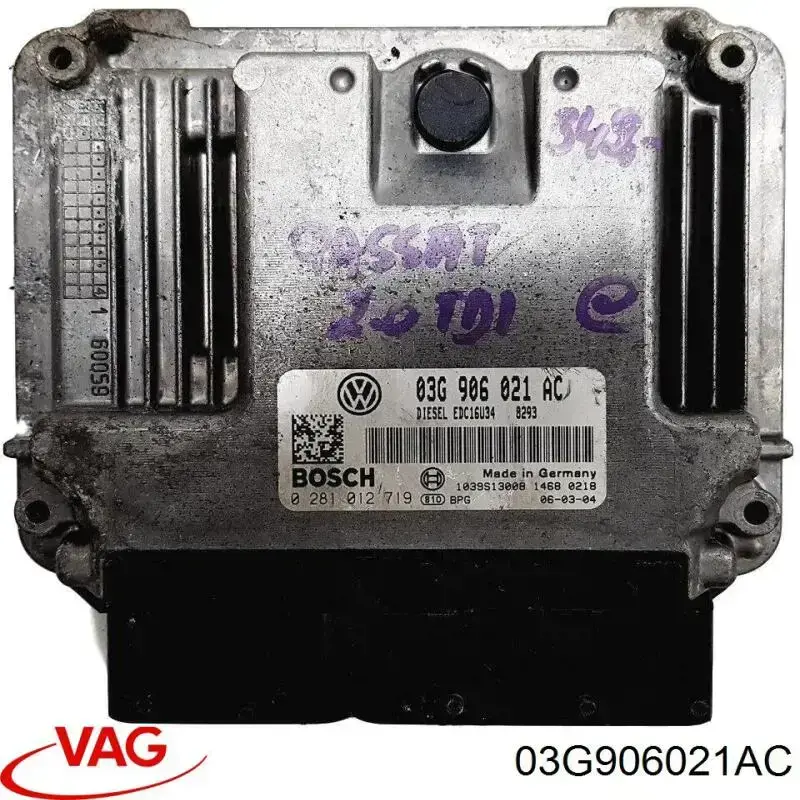 03G906021AC VAG Мозги двигателя