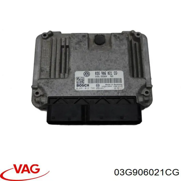 03G906021CG VAG módulo de direção (centralina eletrônica de motor)