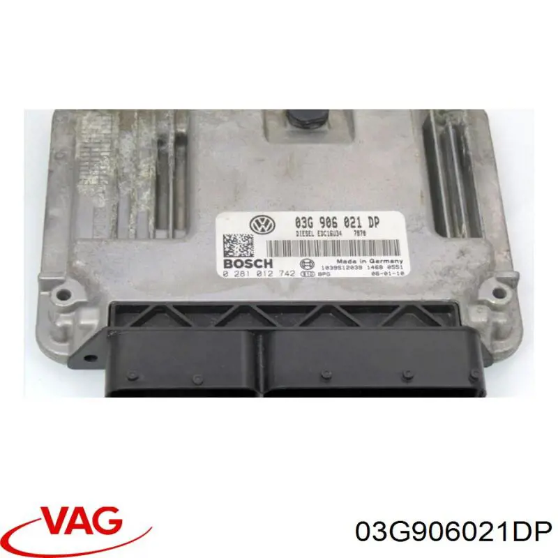 03G906021DP VAG Мозги двигателя