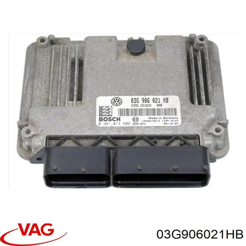 03G906021HB VAG Мозги двигателя