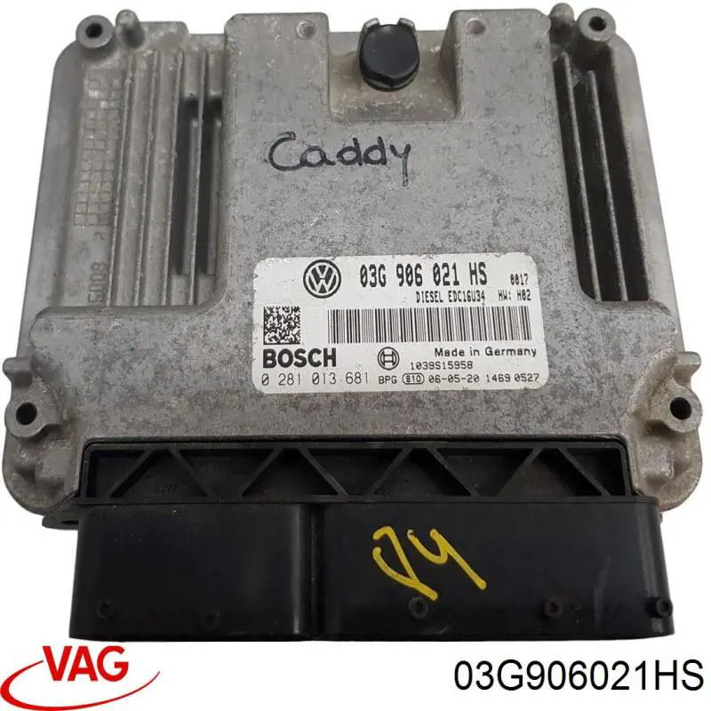 ЭБУ двигателем VAG 03G906021HS цена, от 80.89 USD