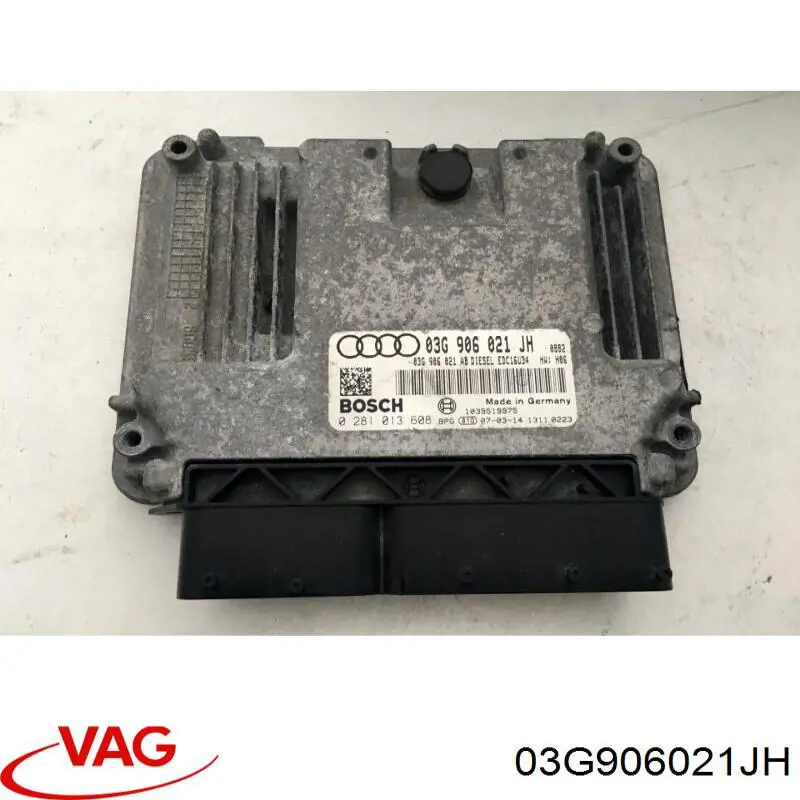 Блок управления двигателем 03G906021JH VAG