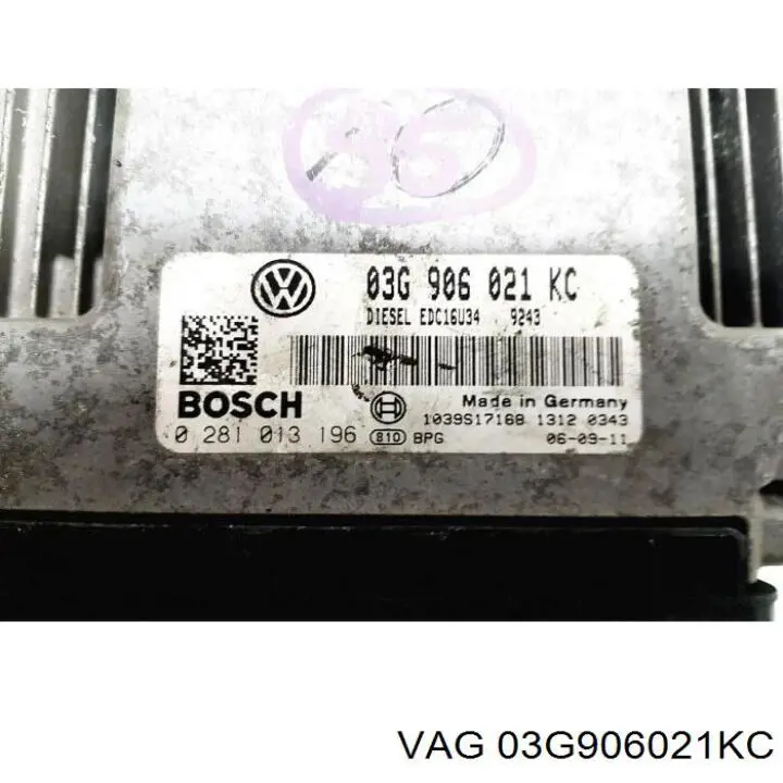 ЭБУ двигателем VAG 03G906021KC цена, от 45.15 USD