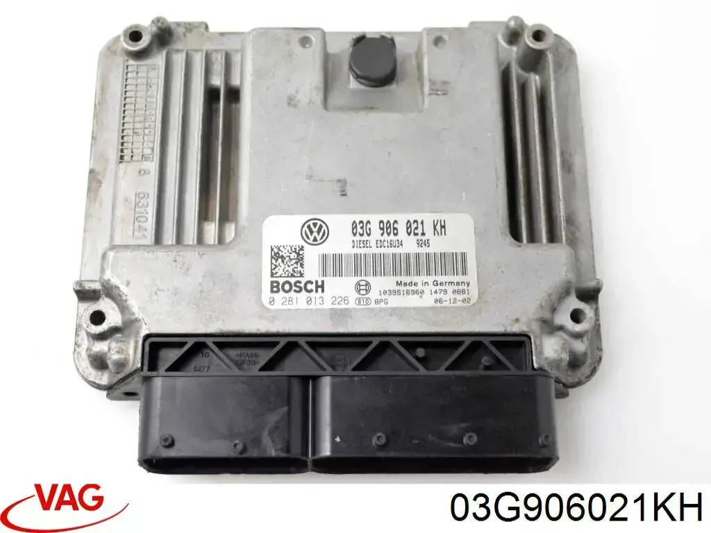 Блок управления двигателем 03G906021KH VAG